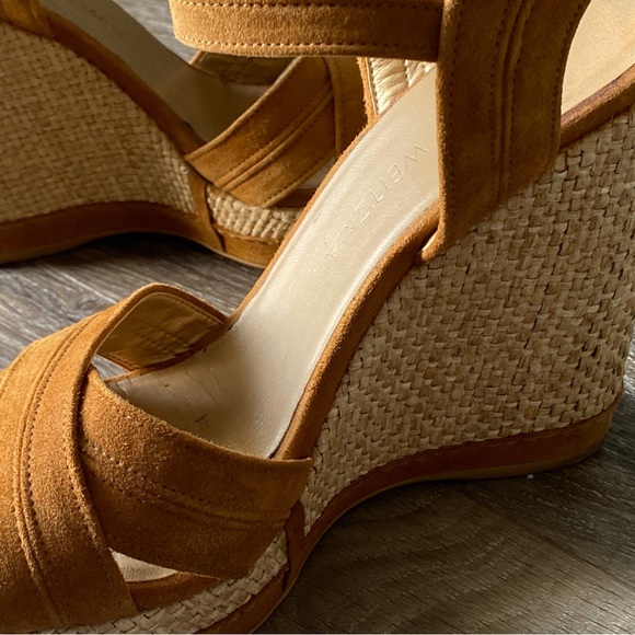 Stuart Weizmann suede wedges - Picture 7 of 12